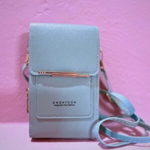 Τσάντα μικρή βεραμάν με θήκη για το κινητό