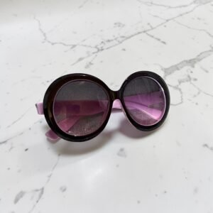 Γυαλιά ηλίου σε διχρωμία ροζ και μαύρο