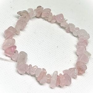 Βραχιόλι με πέτρες ροζ