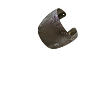 Ατσάλινο cuff bracelet σε ασημί χρώμα