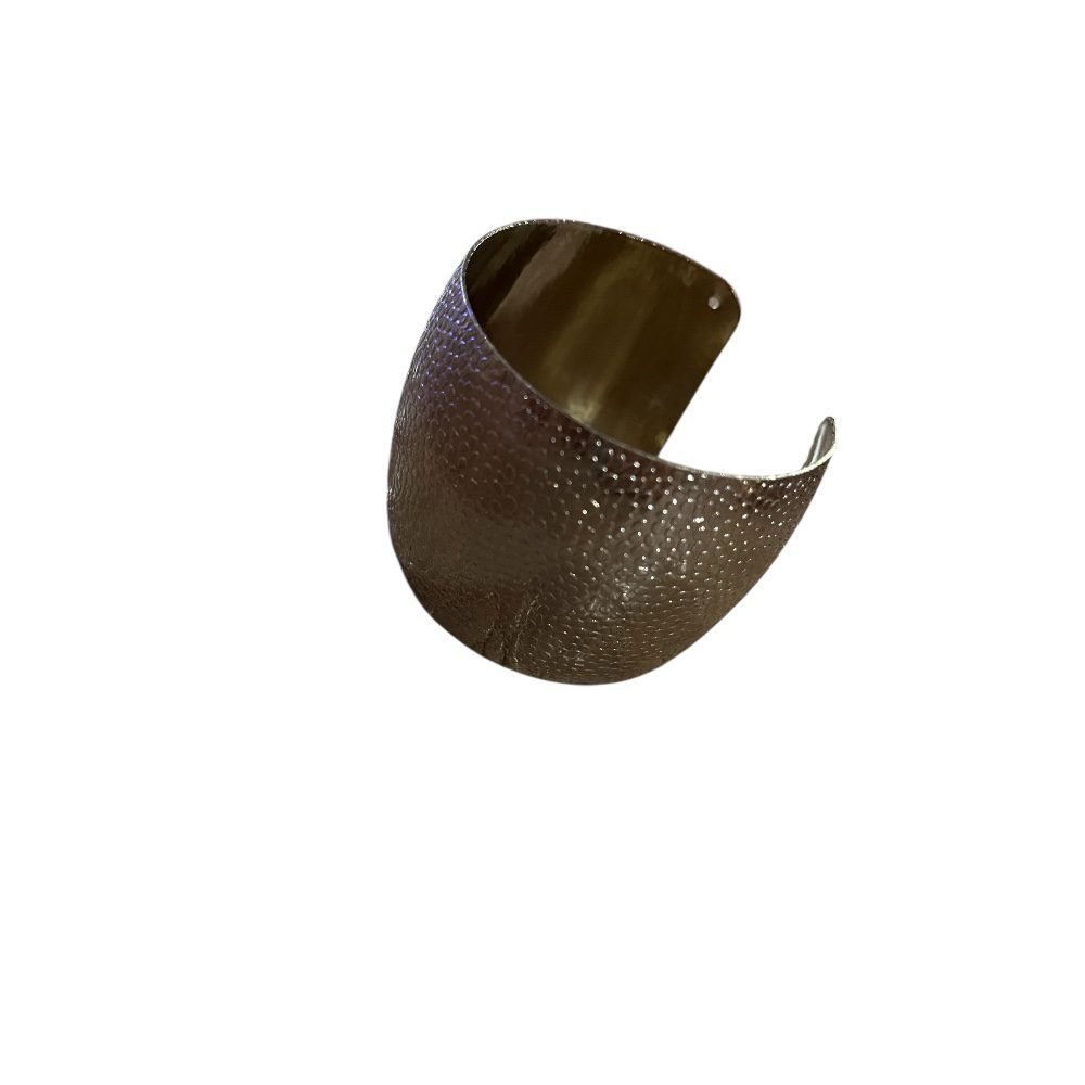 Ατσάλινο cuff bracelet σε ασημί χρώμα - Image 2