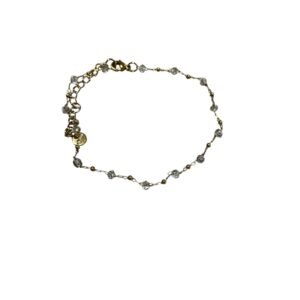 Ατσάλινη αλυσίδα ποδιού σε χρυσό χρώμα