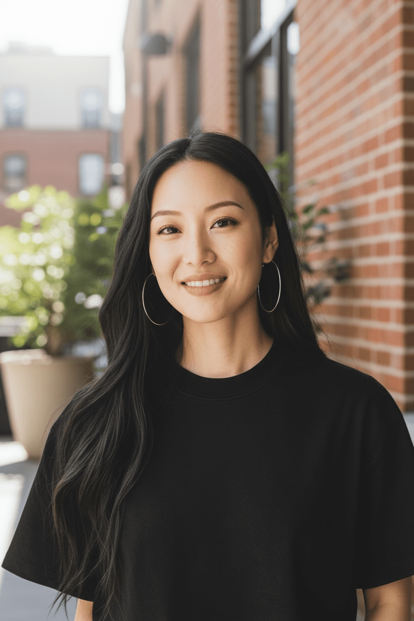 Ατσάλινα σκουλαρίκια κρίκοι σε ασημί χρώμα - Image 2