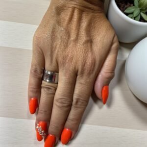 Ατσάλινο δαχτυλίδι σε ασημί χρώμα