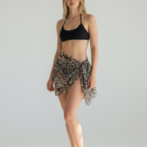 Παρεό κοντό animal print